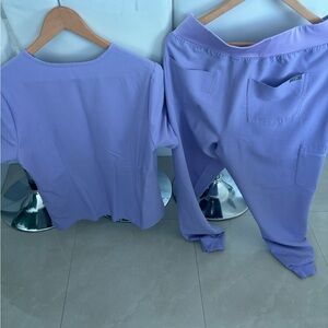 Lavender Top and Pants Set